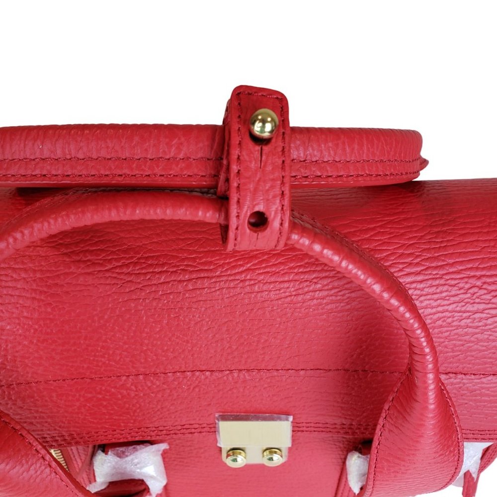3.1 Phillip Lim Red Pashli Medium Satchel Bag NWT - Picture 9 of 13
